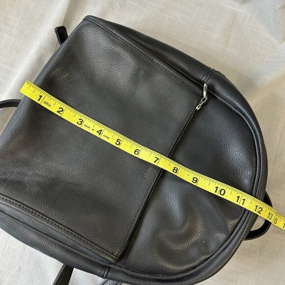 Vintage Nine West Vegan Leather Black Mini Backpack - Picture 12 of 15